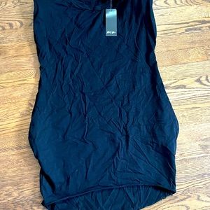 New with tags Nasty gal tshirt dress with shoulder padding Size small Never worn